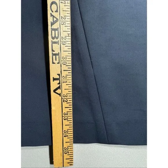 Lafayette 148 Leather Detailed Sheath Dress MSRP:$798 6-Petite - Picture 7 of 13